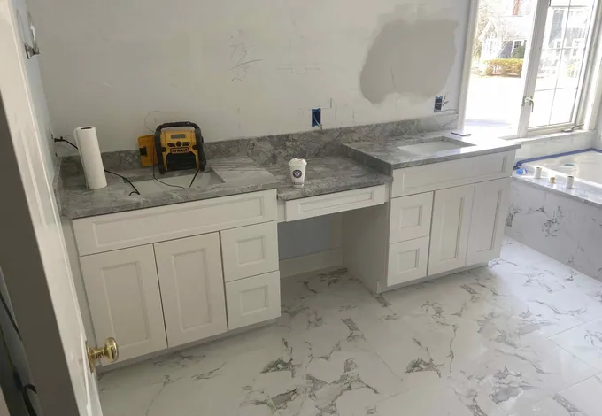 Completed bathroom remodel — photograph 10