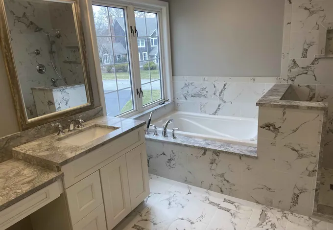 Completed bathroom remodel — photograph 13