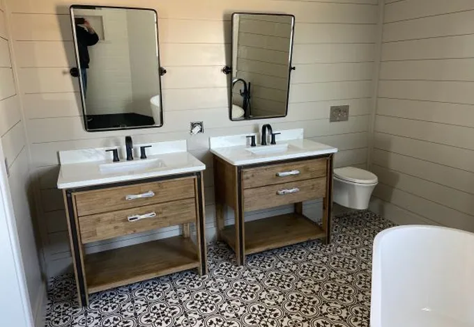 Wakefield Kitchen and Bath completed project: Bockoven Bathroom